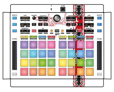Pioneer DJ DDJ XP 2 Skin Thudrumble
